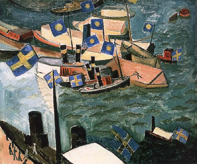 The flag in Port, Isaac Grunewald